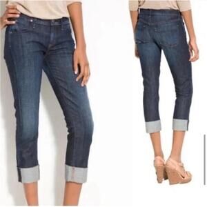 Citizens of Humanity Dani Cropped Straight Leg Medium Wash Jeans (29)
